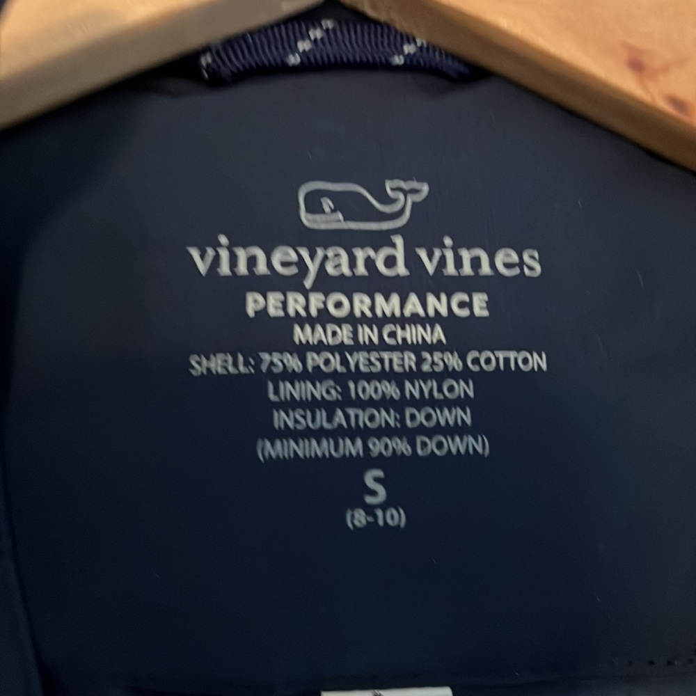 Like new boys vineyard vine down jacket. - Picture 3 of 6